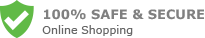 100% Safe and Secure Online Shopping